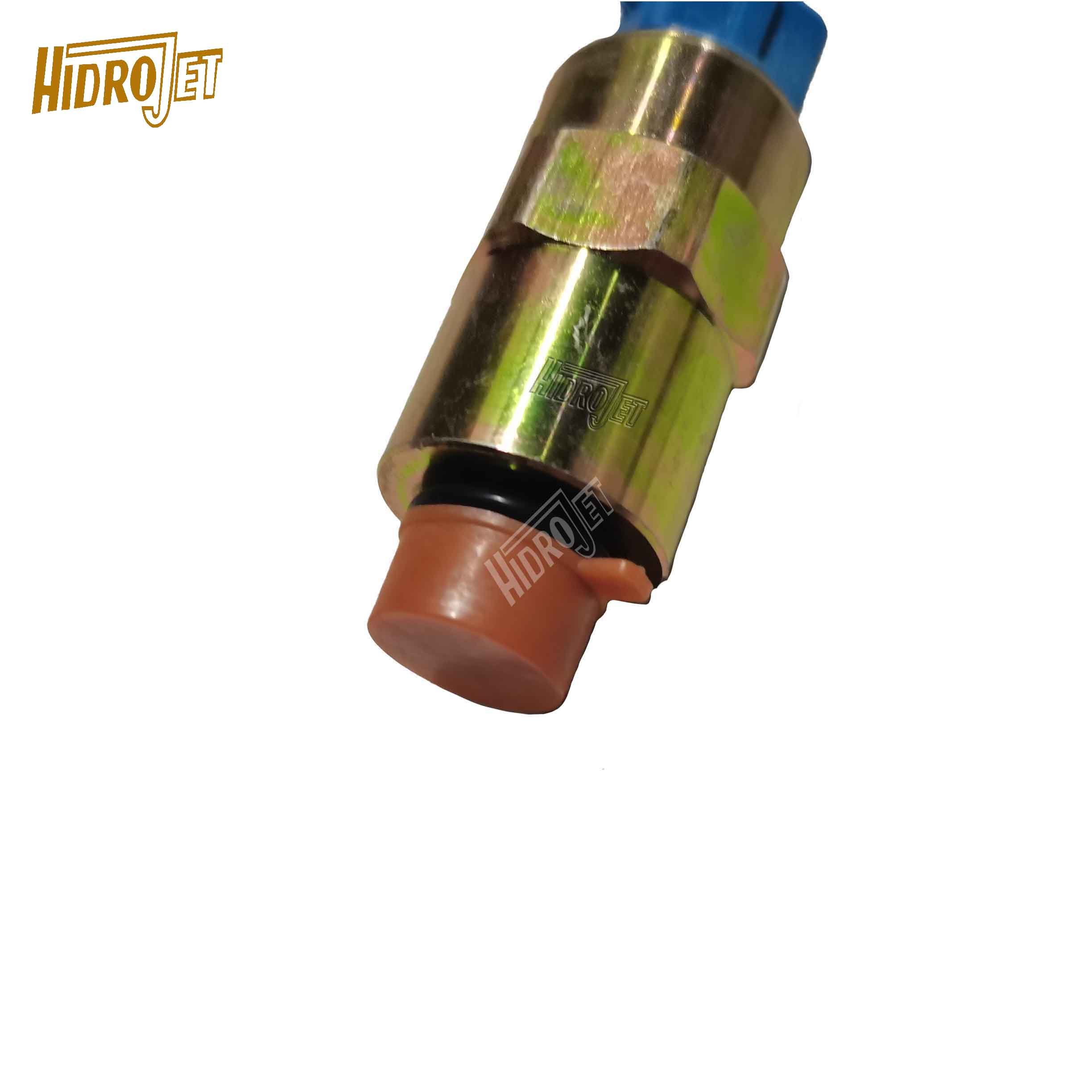 HIDROJET excavator accessory E320D2 engine part solenoid valve 1472645 320D2 stop solenoid valve 147-2645 for 3054C