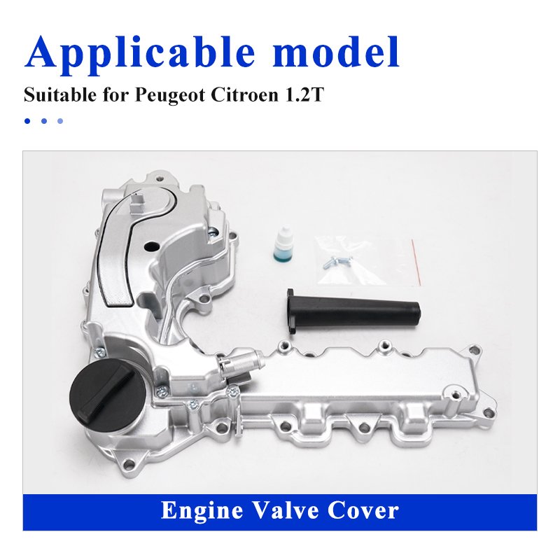 9802912580 Auto Parts Engine Cylinder Head Cover 1.2T Valve Cover Gasket For Peugeot 208 308S 408 Citroen C4L C-Quatre 1.2T
