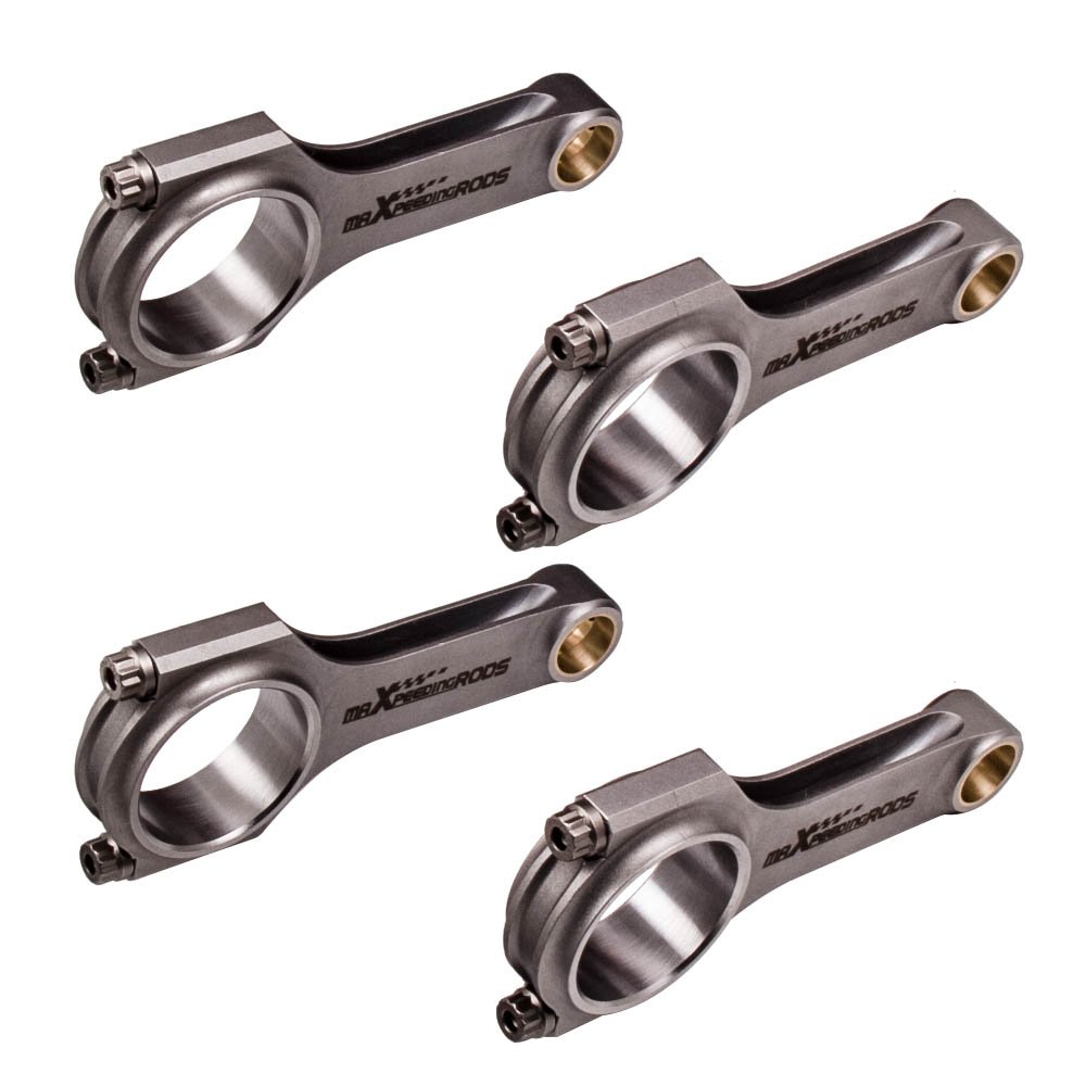 maXpeedingrods 4340 Forged Steel H-Beam Connecting Rods+ARP Bolts For Kawasaki ZX-10R 2004-2009 106.63mm