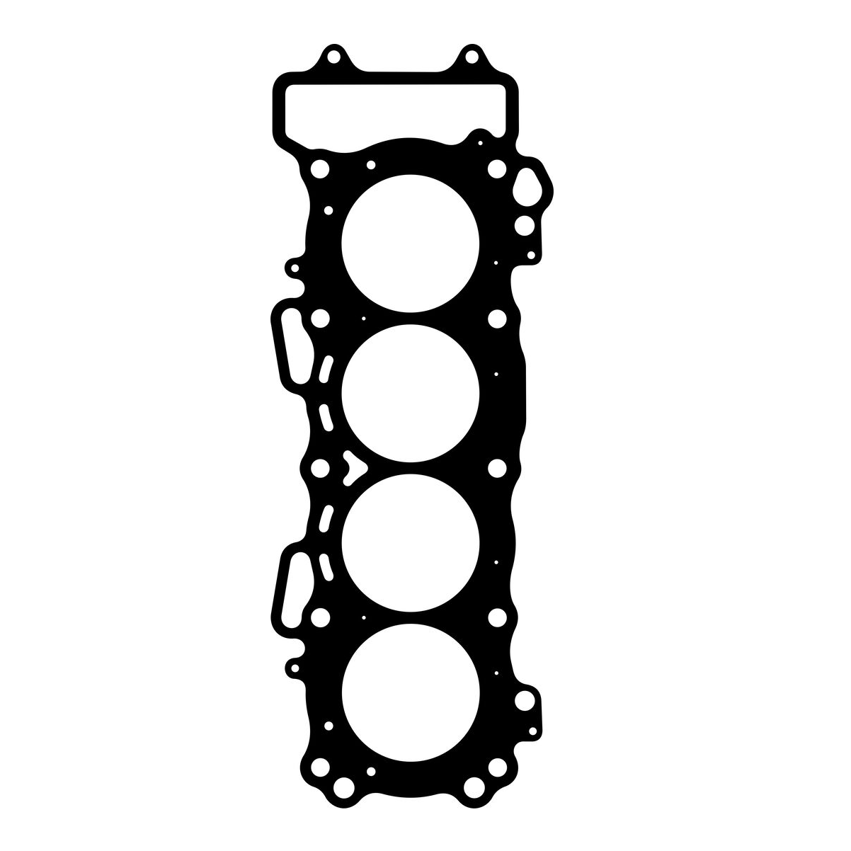 Wholesale Cylinder head gasket Honda CBR600 12251-MBW-013 head gasket for motorcycles made of metal for sale