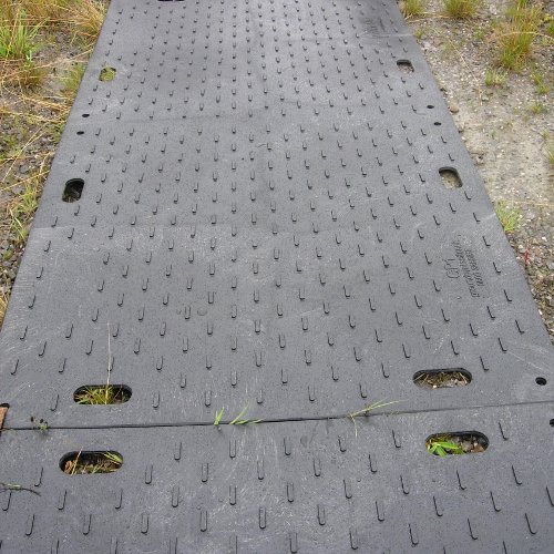 Heavy Duty HDPE 4x8 Plastic Sheets Temporary Floor Mat for Excavator Ground Protection