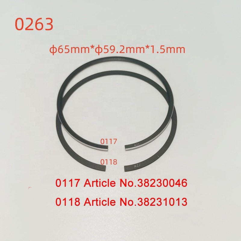 38230046 38231013 6J-33.2 6J-22.2 4J-22.2 4J-13.2 S6J-16.2 6JE 4JE 4PCS 4PC Piston ring for refrigeration compressor