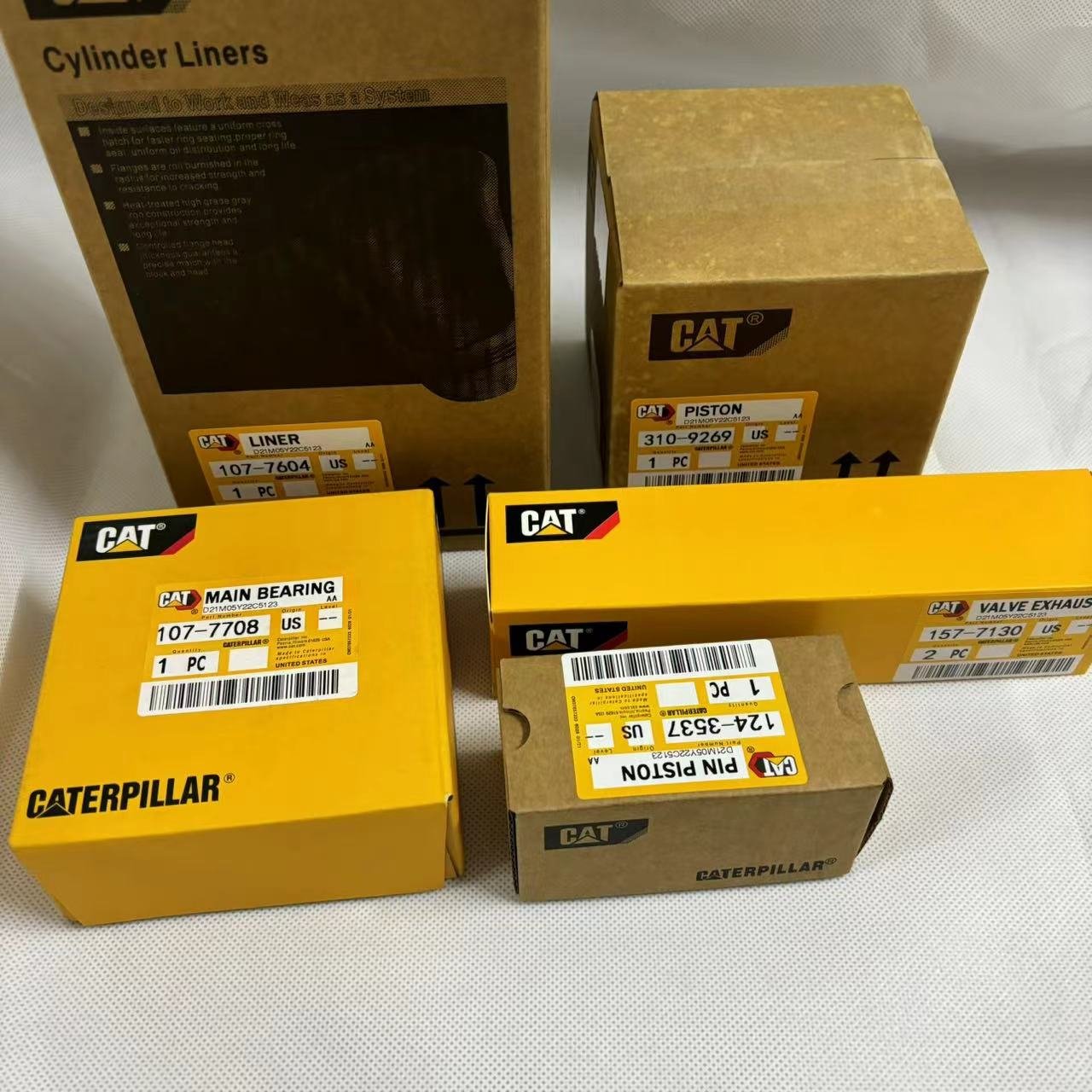 C4.4pistons Diesel Engine Overhaul Kit Full Gasket Set Cylinder Head Gasket 3066 3304 3306 C4.4 C6.4 C6.6 C7 C9 C10 C13 C15 C18