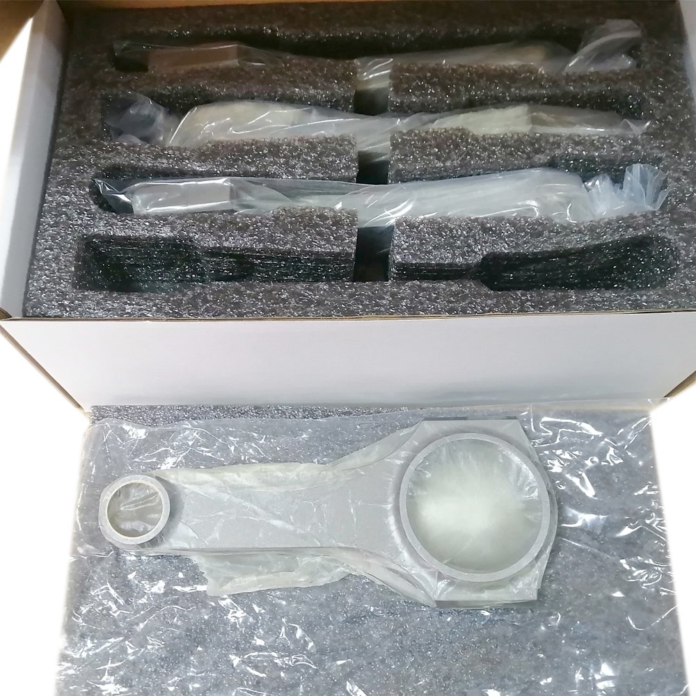 HIMYCAR Forged 4340 H-beam Connecting Rods+4340 RODS Bolts Fit for Toyota 1JZ-GTE 1JZ-GE 1JZ Supra