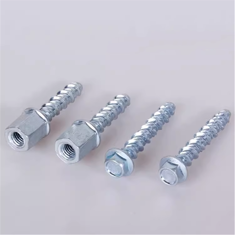 Hexagon Expansion Female Threaded Concrete Ceiling Screw Anchor Concrete Rod Hanger Drywall Screw Ceiling Anchor