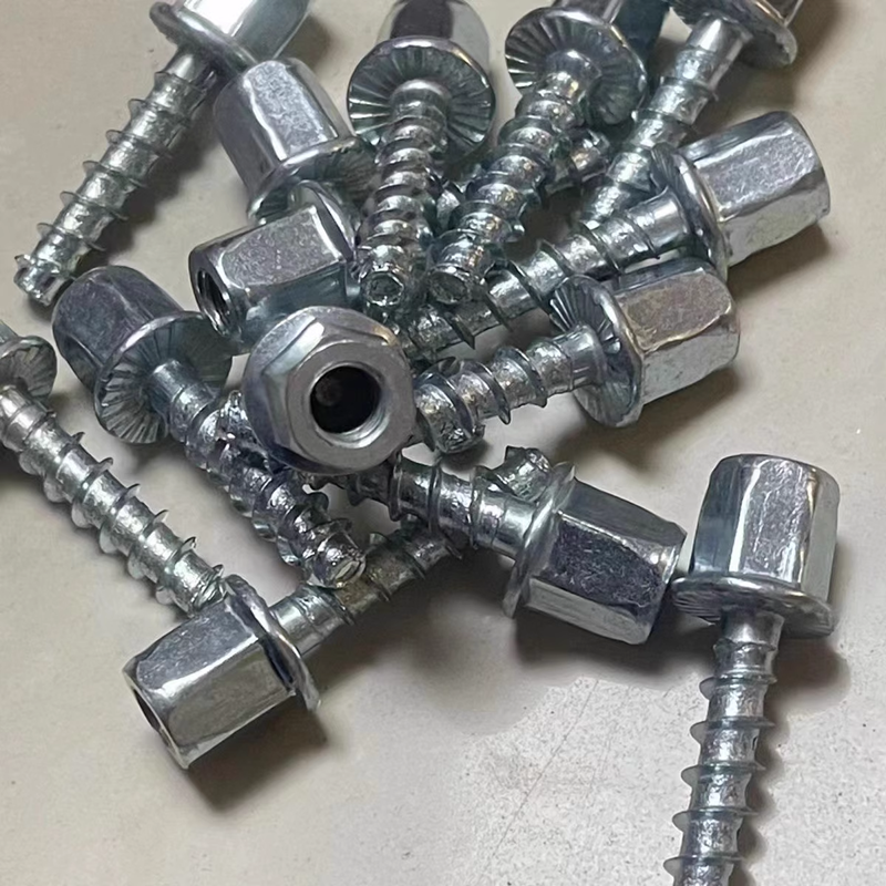 Hexagon Expansion Female Threaded Concrete Ceiling Screw Anchor Concrete Rod Hanger Drywall Screw Ceiling Anchor