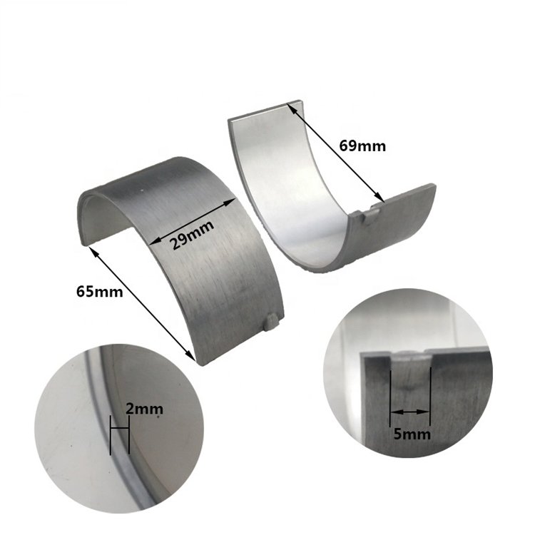 R165 R170 R175 R180 Connecting Rod Bearing Of Diesel Engine Parts
