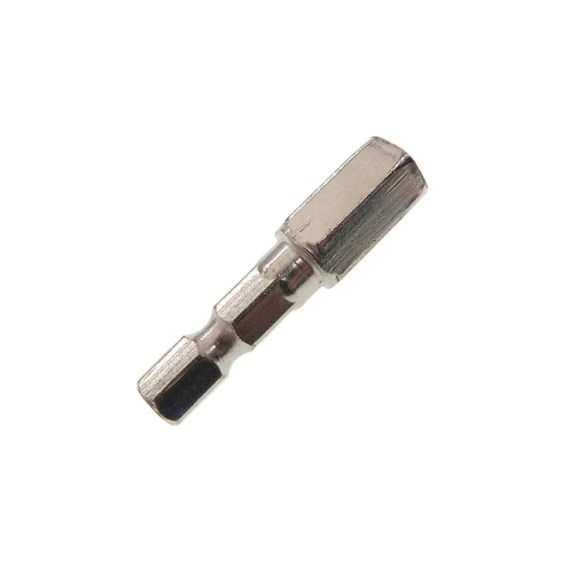 High Quality M6-1 38MM Tray Fitting American Hex Adapter Connection Rod with 1/4" 6.35MM Internal Thread Power Tool Accessory