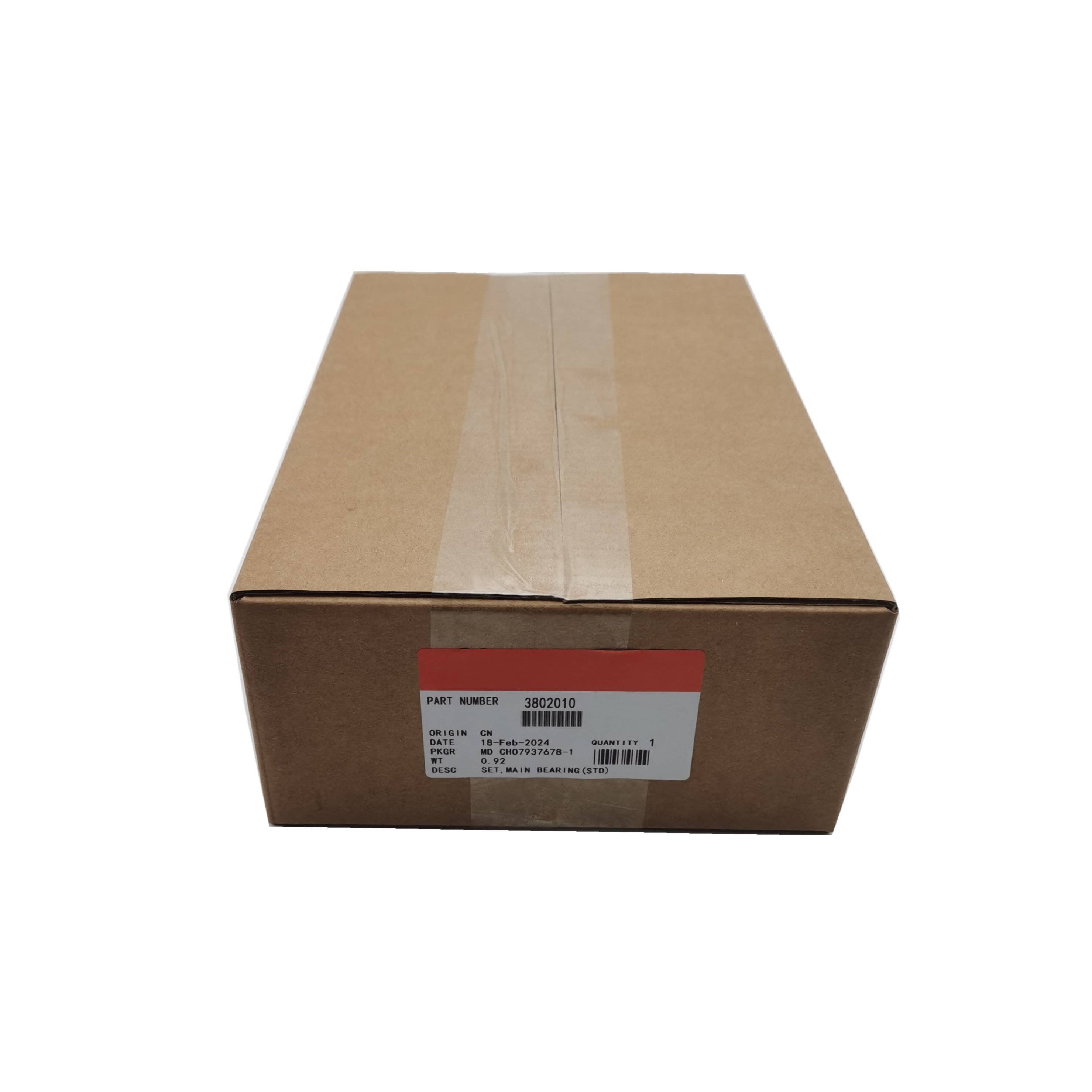 THE turk Auto Parts 4BT STD 010 020 030 040 3802010 3802011 3802212 3802213 3802014 Crankshaft bearing set Manufacturer produces for Cummins engine