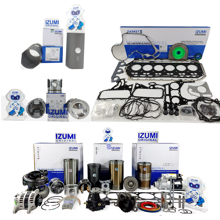 IZUMI Original c6. 6 Diesel Engine Spare Parts piston Overhaul repair kit overhaul rebuild kit for CAT