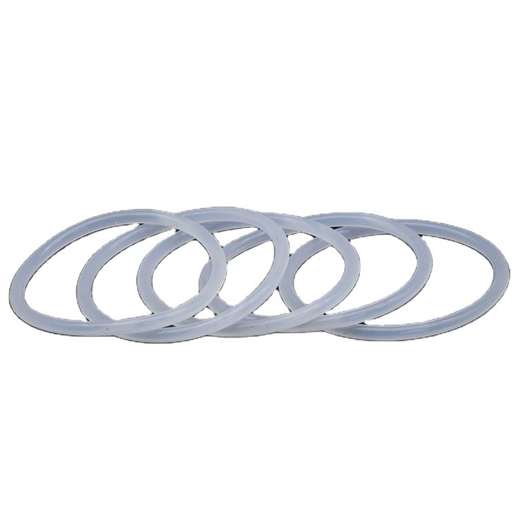 JiuYan White Transparent Molded Silicone Compression Rubber Flat Strip Round Seals Color Gasket Seals For Thermos