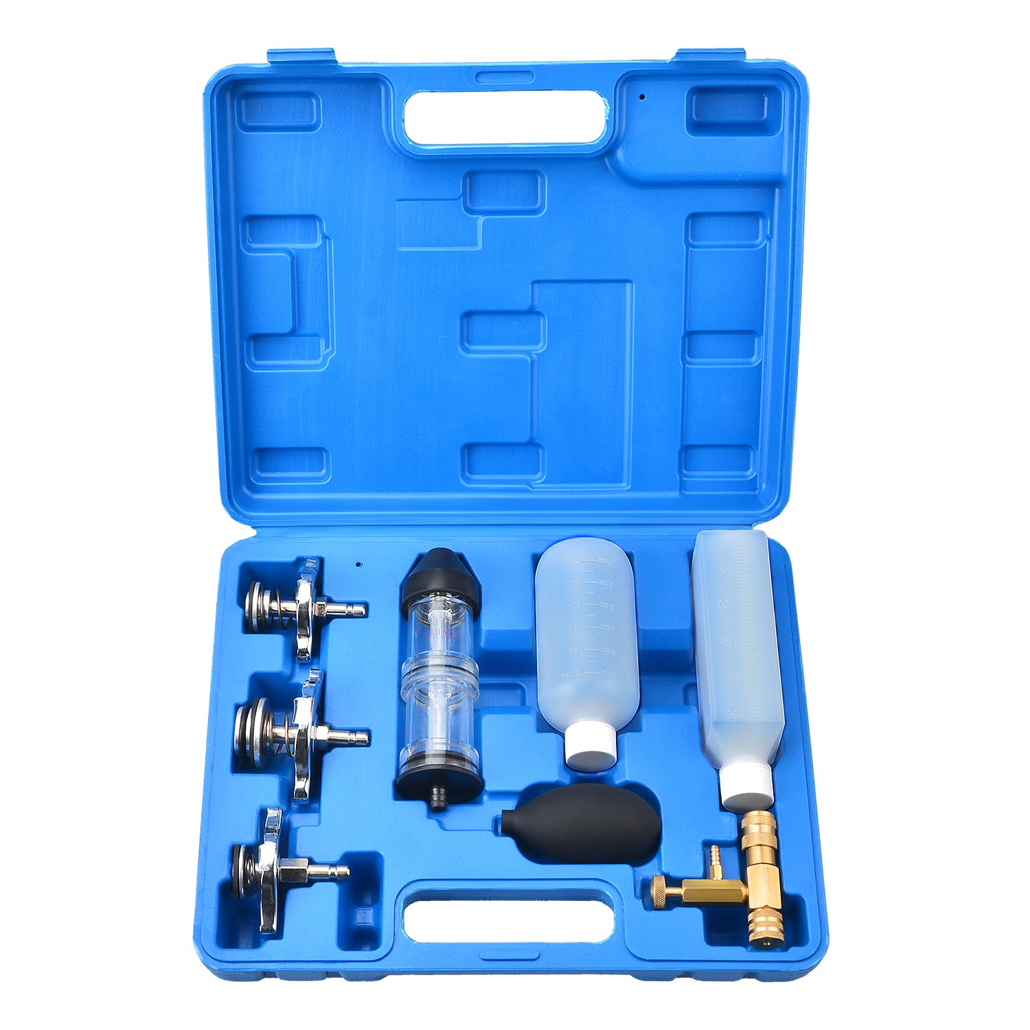 Cylinder Gasket Tester CO2 Cylinder Head Gasket Leak Detector Tester With 3 Adapters