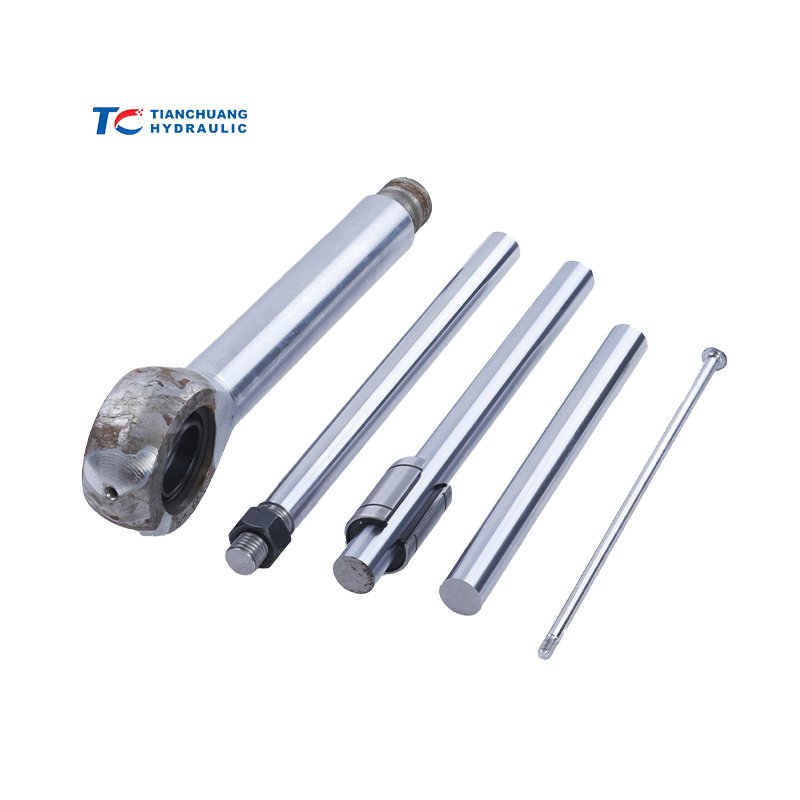 Chrome plated steel rod bar hydraulic cylinder ck45 2jz k24 5.3 forged piston and connecting rod shaft for conveying machinery