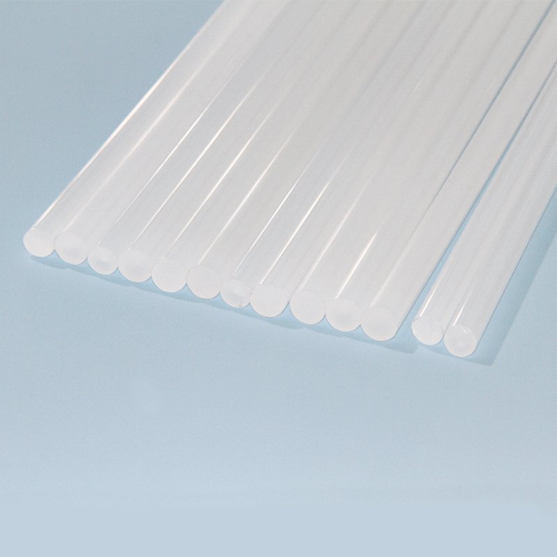 China Supplier PCTFE Hollow Rods Custom Size PCTFE Rods For Pharmaceutical