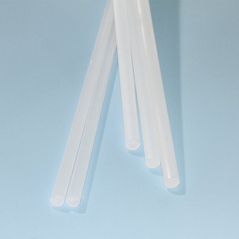 China Supplier PCTFE Hollow Rods Custom Size PCTFE Rods For Pharmaceutical