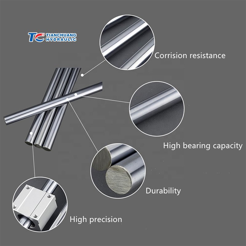 1045 Hard Chromed Piston Rod New Condition Hydraulic Power Units 1-Year Warranty for Hydraulic Cylinder