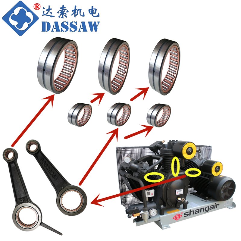 High Pressure Hengda Alida Piston Air Compressor Spare Parts Piston Rod for Connecting