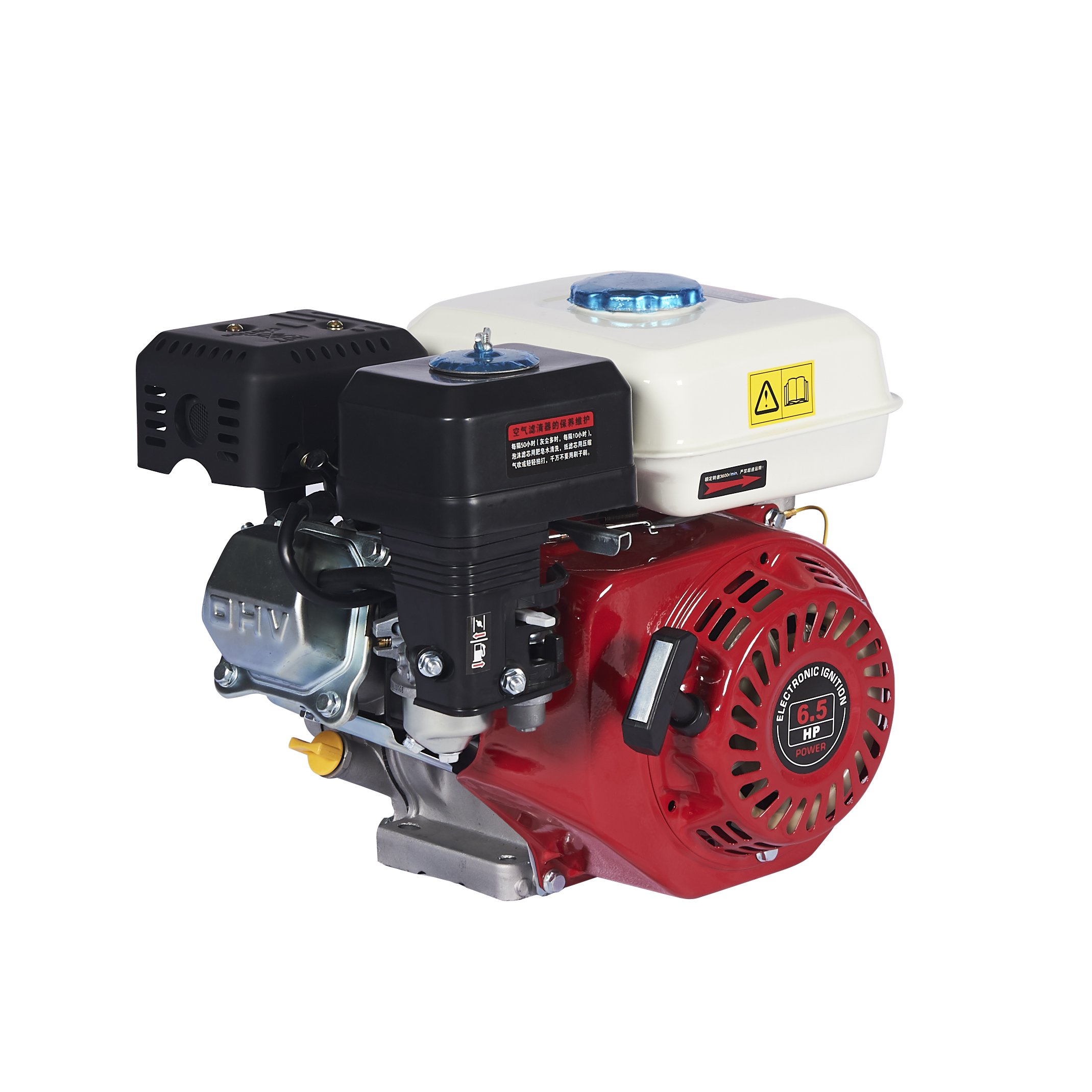 half speed 1800rpm single cylinder 13hp 4 stroke 170F mini 1/2 reduction gasoline engine