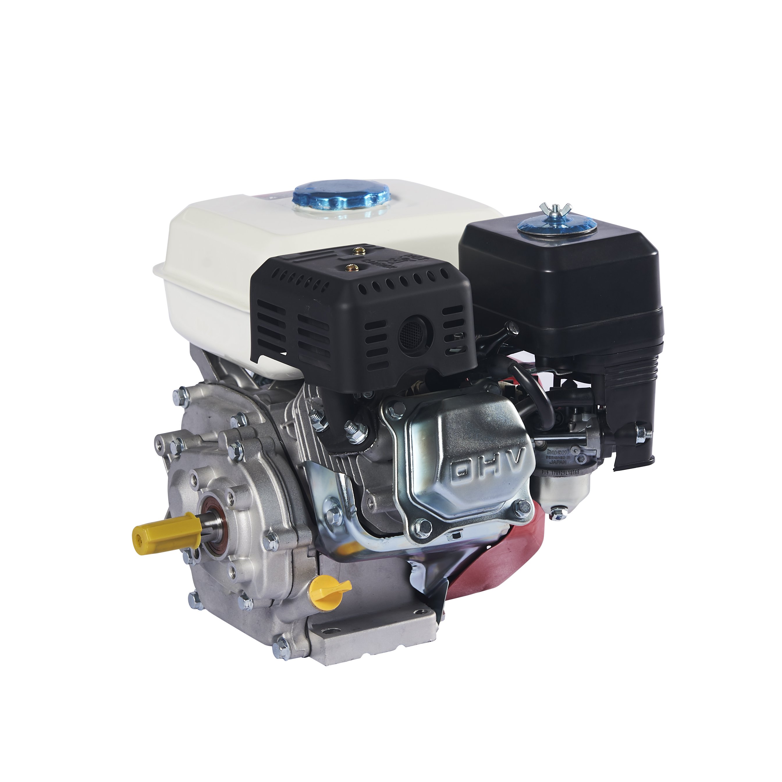half speed 1800rpm single cylinder 13hp 4 stroke 170F mini 1/2 reduction gasoline engine