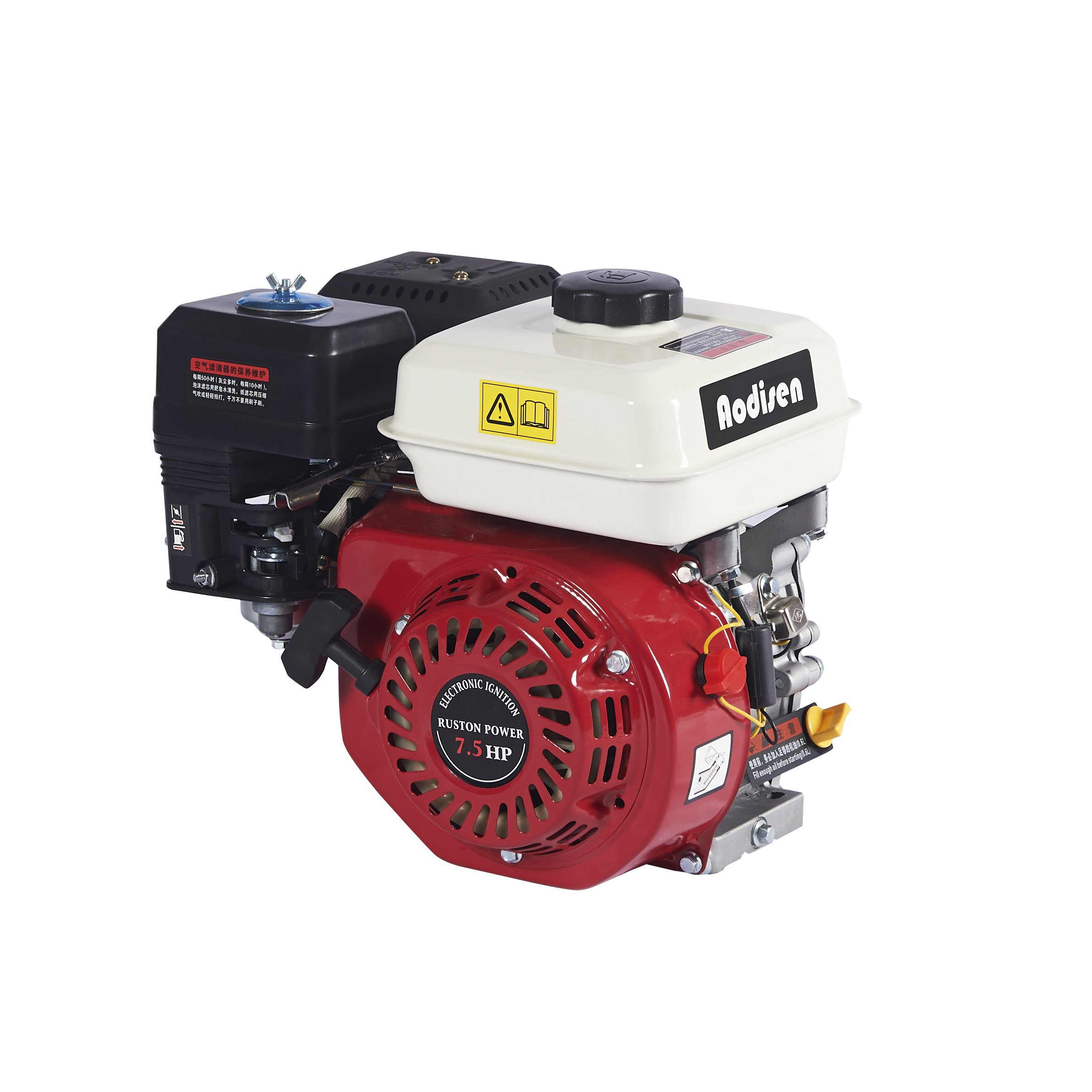 half speed 1800rpm single cylinder 13hp 4 stroke 170F mini 1/2 reduction gasoline engine