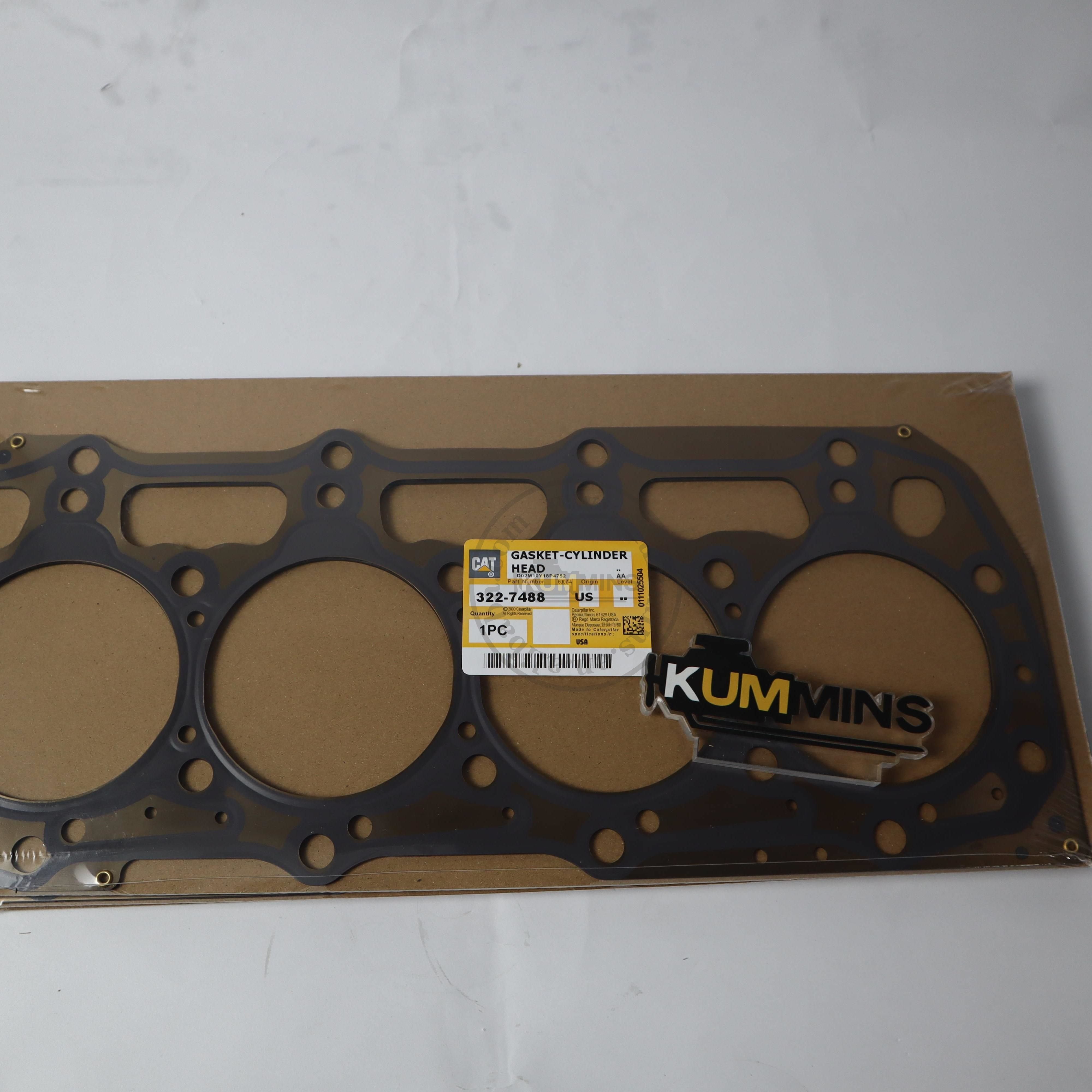 322-7488 3227488 Diesel Engine Parts Cylinder Head Gasket For Caterpillar Loaders 216B 226B 242B 232B RC-60 3024C C2.2 C2.2T