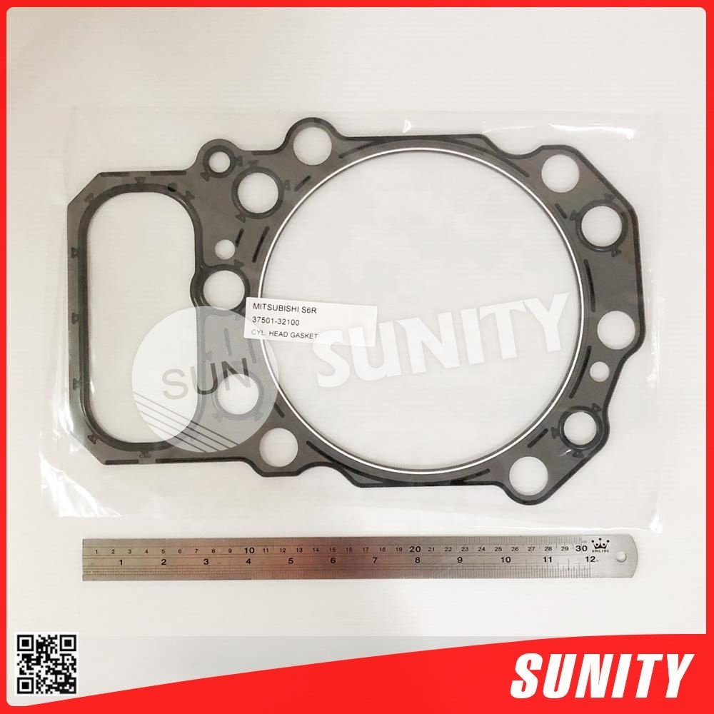 TAIWAN SUNITY high quality Cylinder Gasket OEM 37594-70200 for MITSUBISHI S6R Cylinder Gasket spare parts