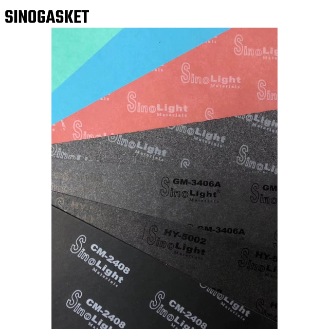SINOGASKET Fiber Metal Composite Facing Materials for Gear Case Gasket