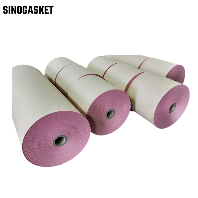 SINOGASKET Fiber Metal Composite Facing Materials for Gear Case Gasket