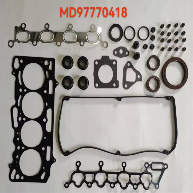 4G18 gasket kit for Mitsubishi 4G18 engine cylinder head gasket set MD977704