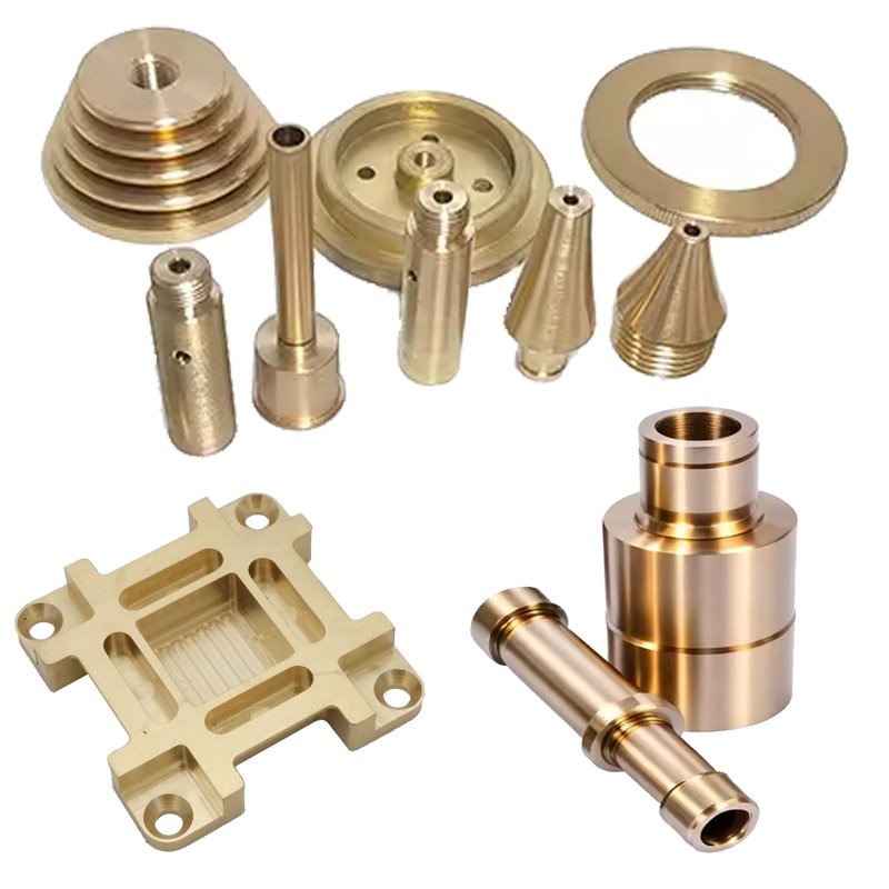 OEM ODM Custom 5-Axis CNC Machining Precision Medical Equipment Aluminum Alloy Connecting Rod Handle Housing Made Metal Brass