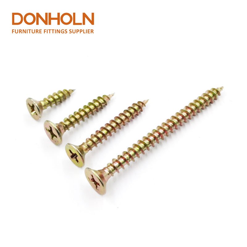SC4445 customized dowels 8*40mm Dowel Pins thread wooden rods connector