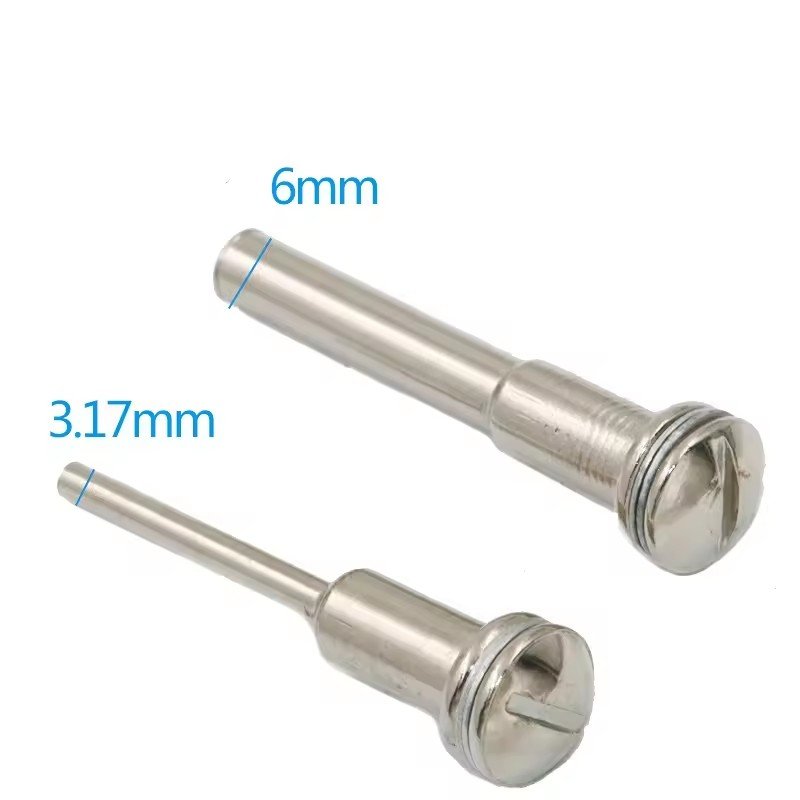 3.17mm/6mm Shank Polishing Wheel Set Cutting Disc Extension Rod Cutting Blade Connective Rod For Rotary Tool