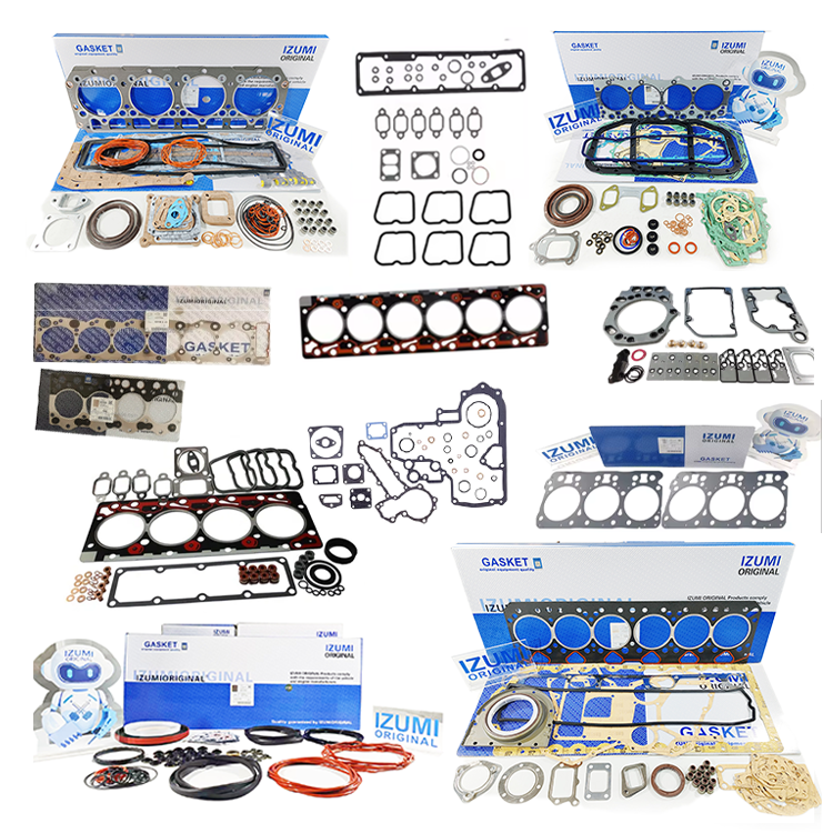 IZUMI ORIGINAL overhauling cylinder head gaskets kit FOR KUBOTA/CATERPILLAR/CUMMINS/MITSUBISHI/VOLVO/KOMATSU/ISUZU/YANMAR/HINO
