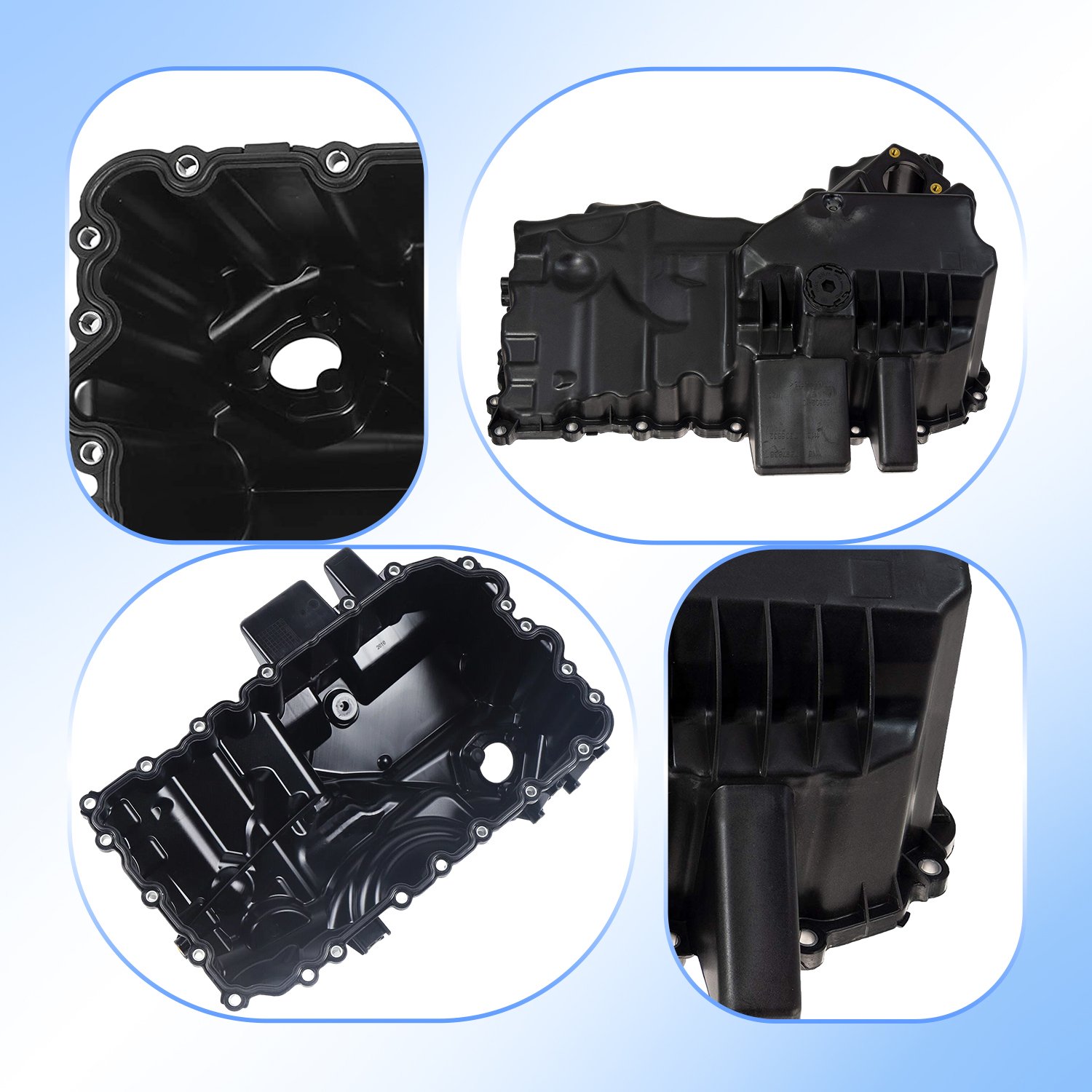 MANER 11137618512 oil pan Gasket for bmw 3 5 X1 X3 Z4 F30 f31 F10 E89 auto engine part Explosive Models