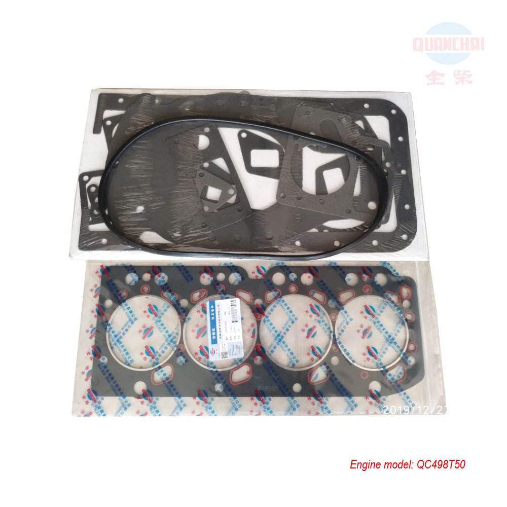 Quanchai Engine Gasket Kit Including Cylinder Head Gasket and Starter Pump Model 2409830100500+2409509300000