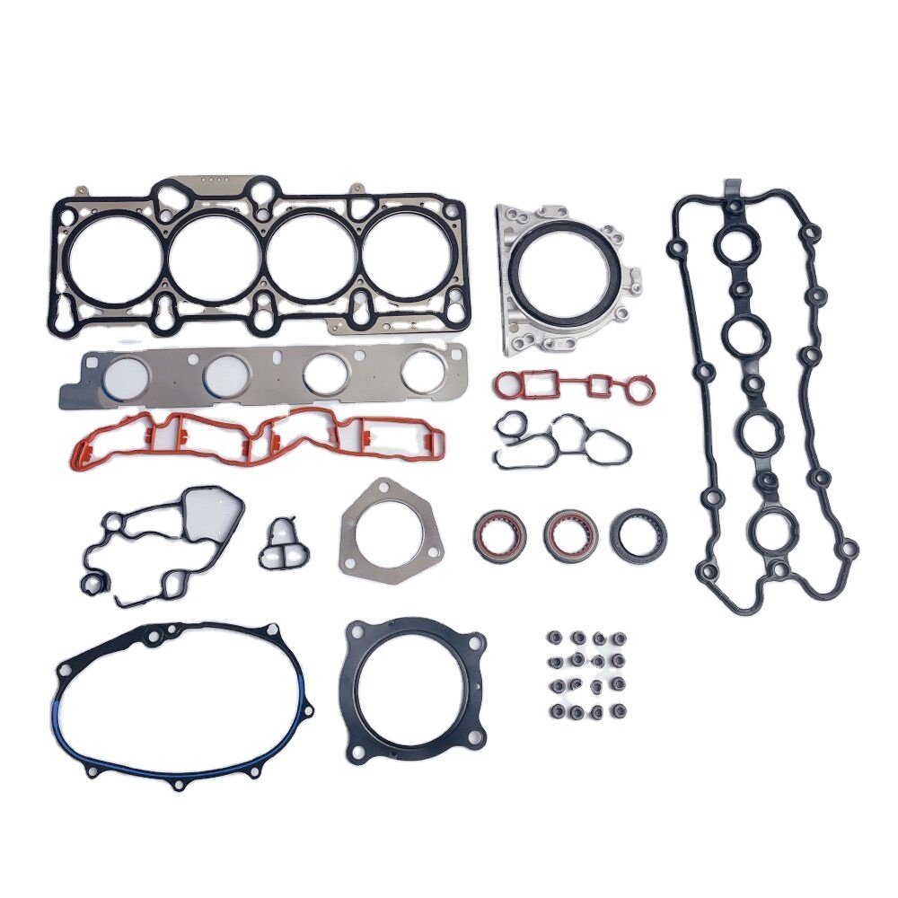 Top quality Head Gasket set auto repair kit BGB BWE BPG BWT BPJ full gasket set for Audi C6 2.0T valve oil seal 06F103383G