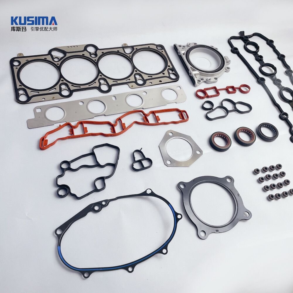 Top quality Head Gasket set auto repair kit BGB BWE BPG BWT BPJ full gasket set for Audi C6 2.0T valve oil seal 06F103383G