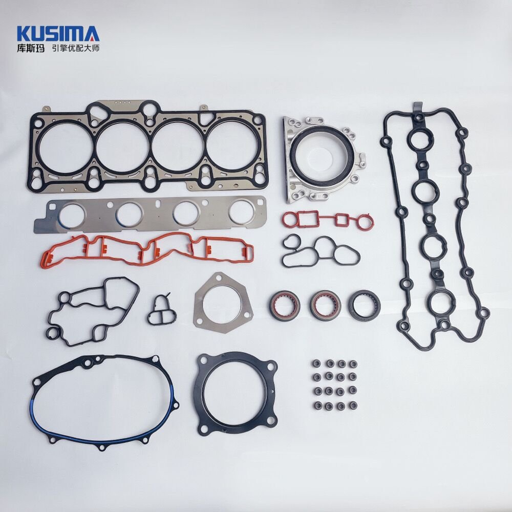 Top quality Head Gasket set auto repair kit BGB BWE BPG BWT BPJ full gasket set for Audi C6 2.0T valve oil seal 06F103383G