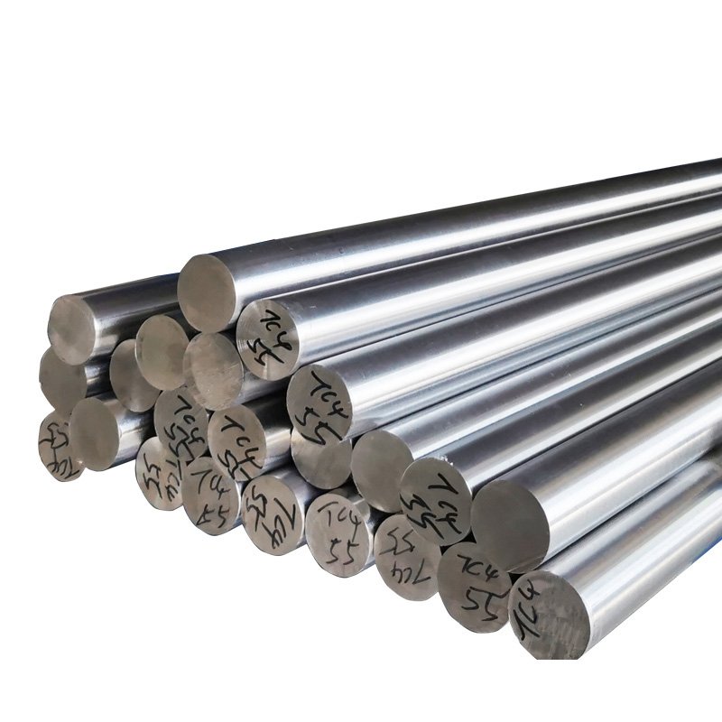 Korean GR5 Fishing Rod Polished ASTM B348 Straight 6mm Titanium Cold Rolled GR2 Titanium Bar Cutting Welding Services Included