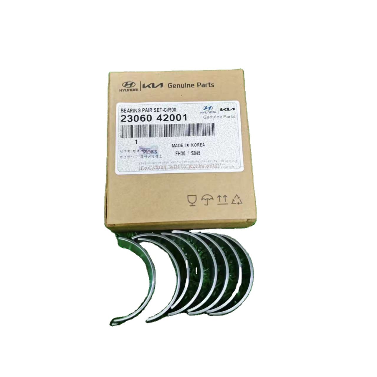 23060-42001 H yundai K IA Cars Engine Parts Crankshaft Bearing Set 2306042001 23060-42001