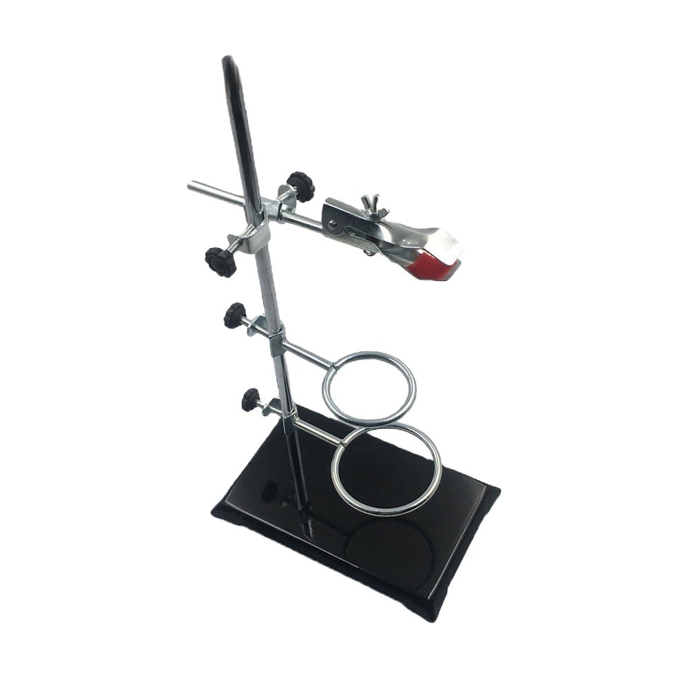 2024 new KRC Lab Combine Stand Set with Support Stand Retort Rings Clamps Rods Base Connected for Chemistry Experiment