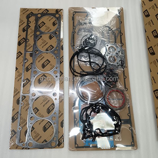 Excavator parts full gasket kit C7 engine full overhaul gasket set with head gasket for CAT 320D 329D