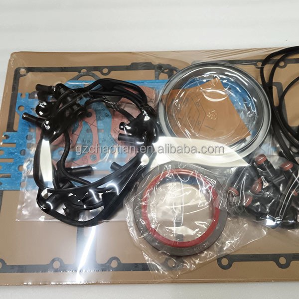 Excavator parts full gasket kit C7 engine full overhaul gasket set with head gasket for CAT 320D 329D
