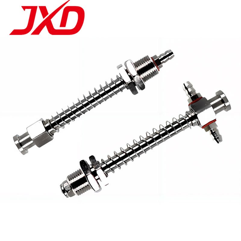 JXD TS Series Metal Pneumatic Vacuum Suction Cup Metal Buffer Connecting Rod Vacuum Sucker Connector