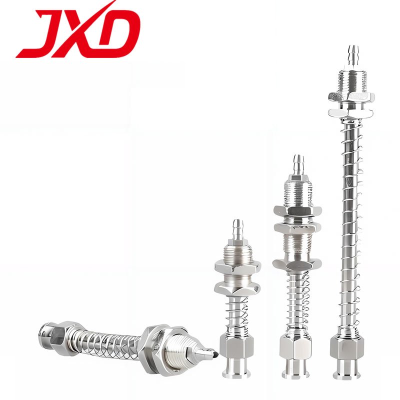 JXD TS Series Metal Pneumatic Vacuum Suction Cup Metal Buffer Connecting Rod Vacuum Sucker Connector