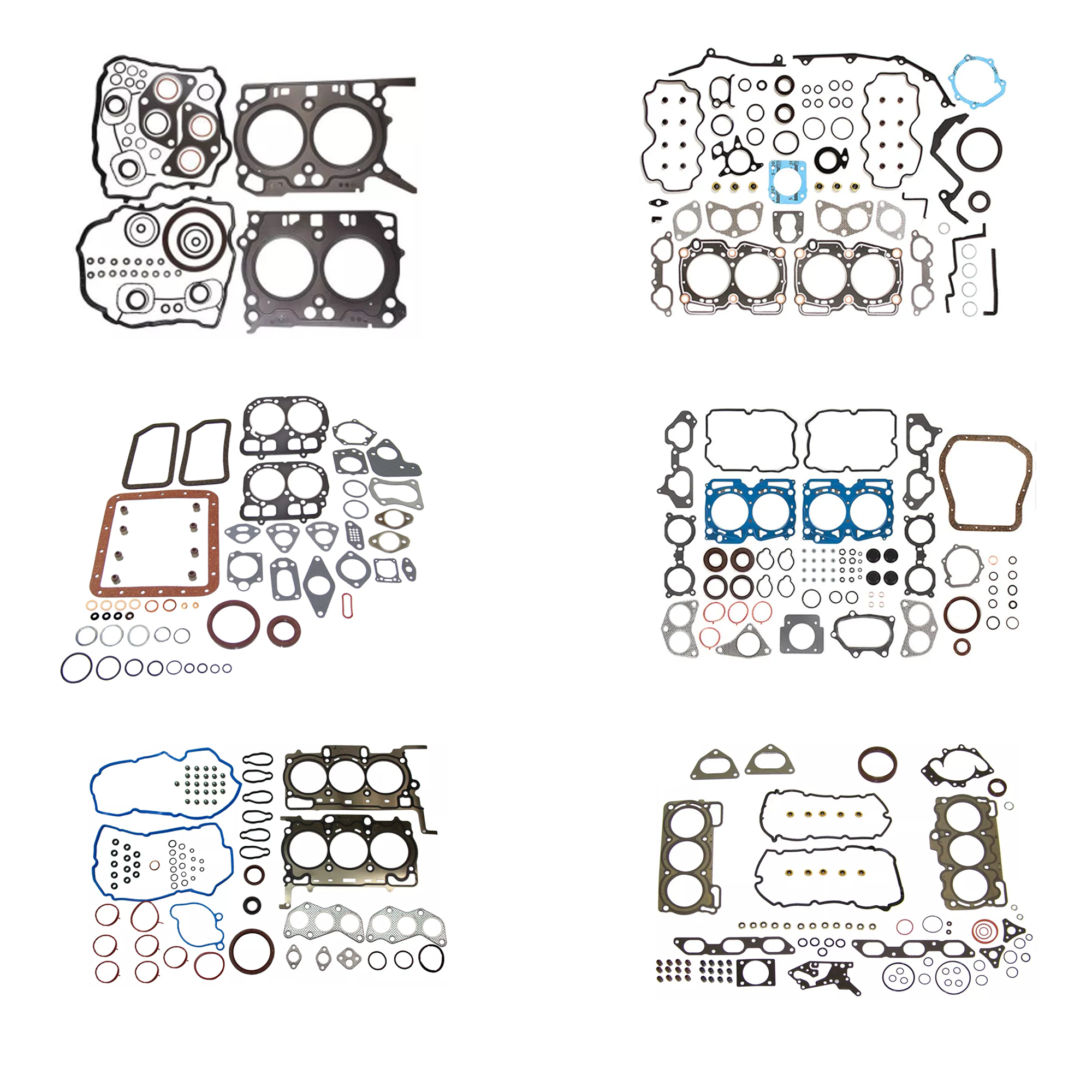 Linkteco Full Gasket Set For Subaru 1.8 2.0 2.2 2.4 2.5 3.0 3.6 10105AA990 218.790 864.610 S90229-01 HB297 CS26712 CS9854