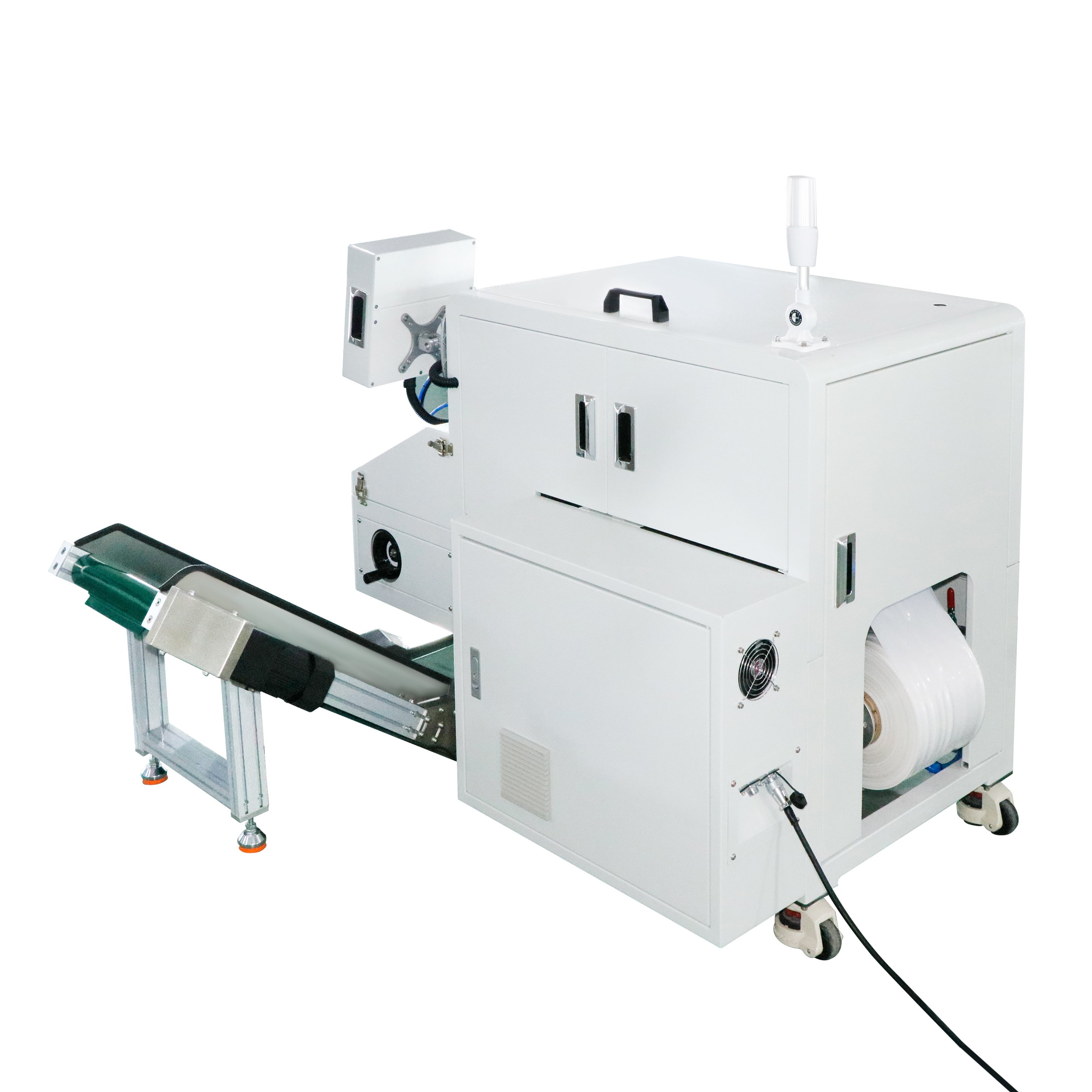 Automatic multi function packing sealing plastic rubber silica gel silica plug PE film multi packing machine