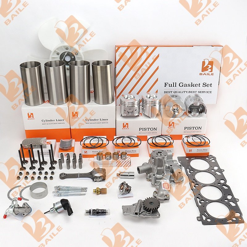 Engine Rebuild Kit 4TNV98 Engine Repair Kit Piston Ring Liner Kit With Full Gasket And Valves For Yanmar