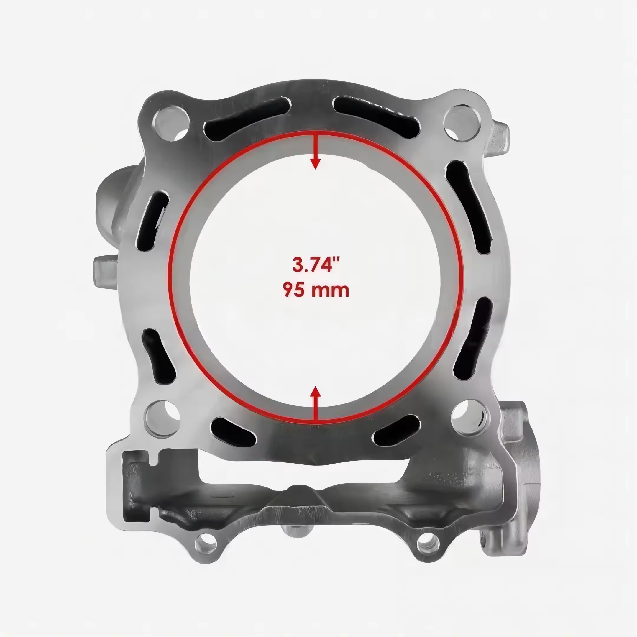 For Yamaha YFZ450R YFZ450X 95mm WR450 2S2-11311-11-0 ATV parts cylinder Piston kit