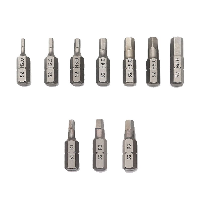 JM25mm screwdriver head set with 33 pieces of cross U-shaped plum blossom hexagonal connecting rod assembly